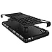 Sony Xperia Z5 Premium Case - MoKo Heavy Duty Rugged Dual Layer Armor with Kickstand Protective Cover for Sony Xperia Z5 Premium 5.5 Inch Smartphone 2015 Edition, Black