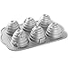 Nordic Ware 90737 Beehive 3D Cakelets Pan Silver