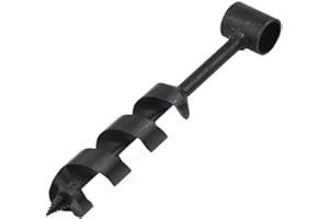 Manual Hand Auger Wrench for Woodcutters, Handyman Perfect for Outdoor Sports, Jungle Crafts (38mm)