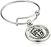 Alex and Ani Unexpected Miracles Expandable Rafaelian Silver Stackable Ring, Size 7-9
