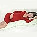 U Shaped Pregnancy Body Pillow with Zipper Removable Cover Full Body Pillows for Pregnant Women