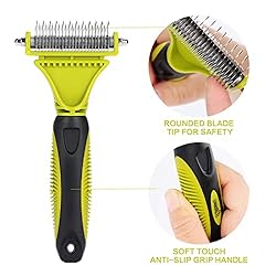 Pecute Pet Dematting Tool 2 Pack - Double Sided