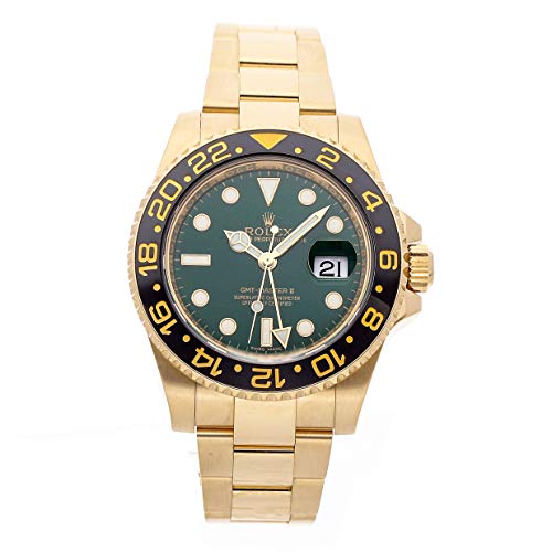 Rolex GMT Master II Mechanical (Automatic) Green Dial Mens Watch 116718LN (Certified Pre-Owned)
