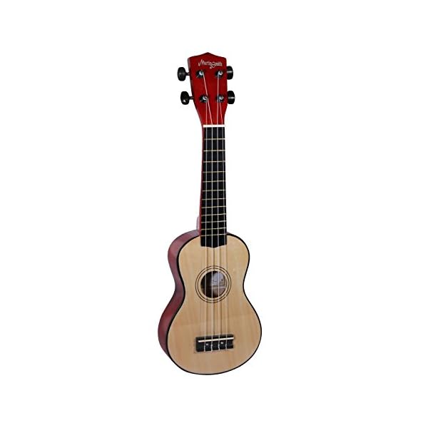 RockJam Soprano Ukulele with Bag, Chord Book & Plectrums - Image 3
