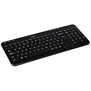 Logitech K360 Compact Wireless Keyboard for Windows, 2.4GHz Wireless, USB Unifying Receiver, 12 F-Keys, 3-Year Battery…