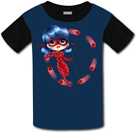 Custom Miraculous-Ladybug Children Youth T-shirts Boys Girls Teenager Tee Shirt