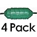 Electriduct Cord Connect Water-Tight Outdoor Lawn Garden Power Extension Housing Cord Lock Protect Holiday Decoration Light Plugs - Green (4 Pack)