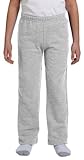 Gildan Heavy Blend Youth 8 oz. 50/50 Open-Bottom Sweatpants