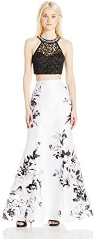 sequin hearts prom dress