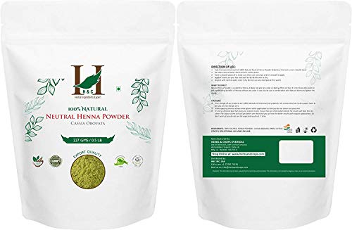 H&C Herbal Ingredients Expert Neutral Henna Powder/Colorless Henna/Senna Powder/Cassia Obovata, 227g - Brown 2 H&C Herbal Ingredients Expert Neutral Henna Powder/Colorless Henna/Senna Powder/Cassia Obovata, 227g - Brown - Image 2