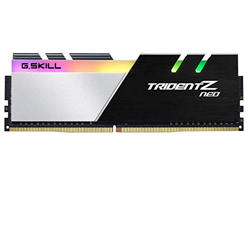 G.SKILL Trident Z Neo Series (Intel XMP) DDR4 RAM 32GB (2x16GB) 3600MT/s CL18-22-22-42 1.35V Desktop Computer Memory UDIMM (F4-3600C18D-32GTZN)