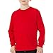 Fruit of the Loom Boys' Long Sleeve Crew Tee