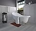 Utopia Towels Cotton Banded Rug, Bath Mats, Not a Bathroom Rug, 21 by 34 Inches, 100% Ring Spun Cotton, Highly Absorbent Shower Bathroom Floor Mat, Dark Brown, 2 Pack