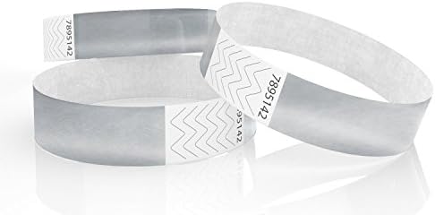 GrandstandStore.com - Silver Wristbands - 500ct