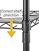 Whitmor Supreme 5-Tier Cart holds up to 1,000 lbs. Black