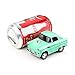 Classic Diecast Model Cars Moving Vehicle Toys Pull Back and Push with Lights and Sounds Green