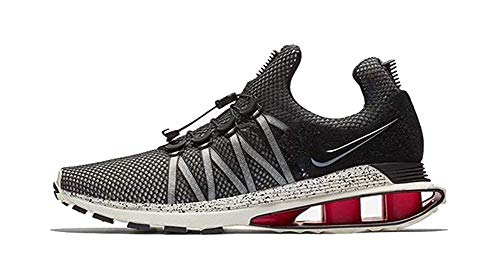NIKE Shox Gravity Mens Running Shoes (7.5 M UD, Black/Black-sail)