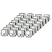 DPAccessories D2123-2308/32 32 Silver 9/16-18 Open End Bulge Acorn Lug Nuts for Aftermarket Wheels Wheel Lug Nut