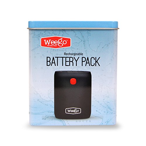 Weego Tour 10400 mah Ultra Compact Power Bank for iPhone, iPads, Samsung and More, Charges Phones-Tablets, Premium Quality, 2 Fast-Charging USB Ports, Pass-Thru Charging, 18 Month Warranty