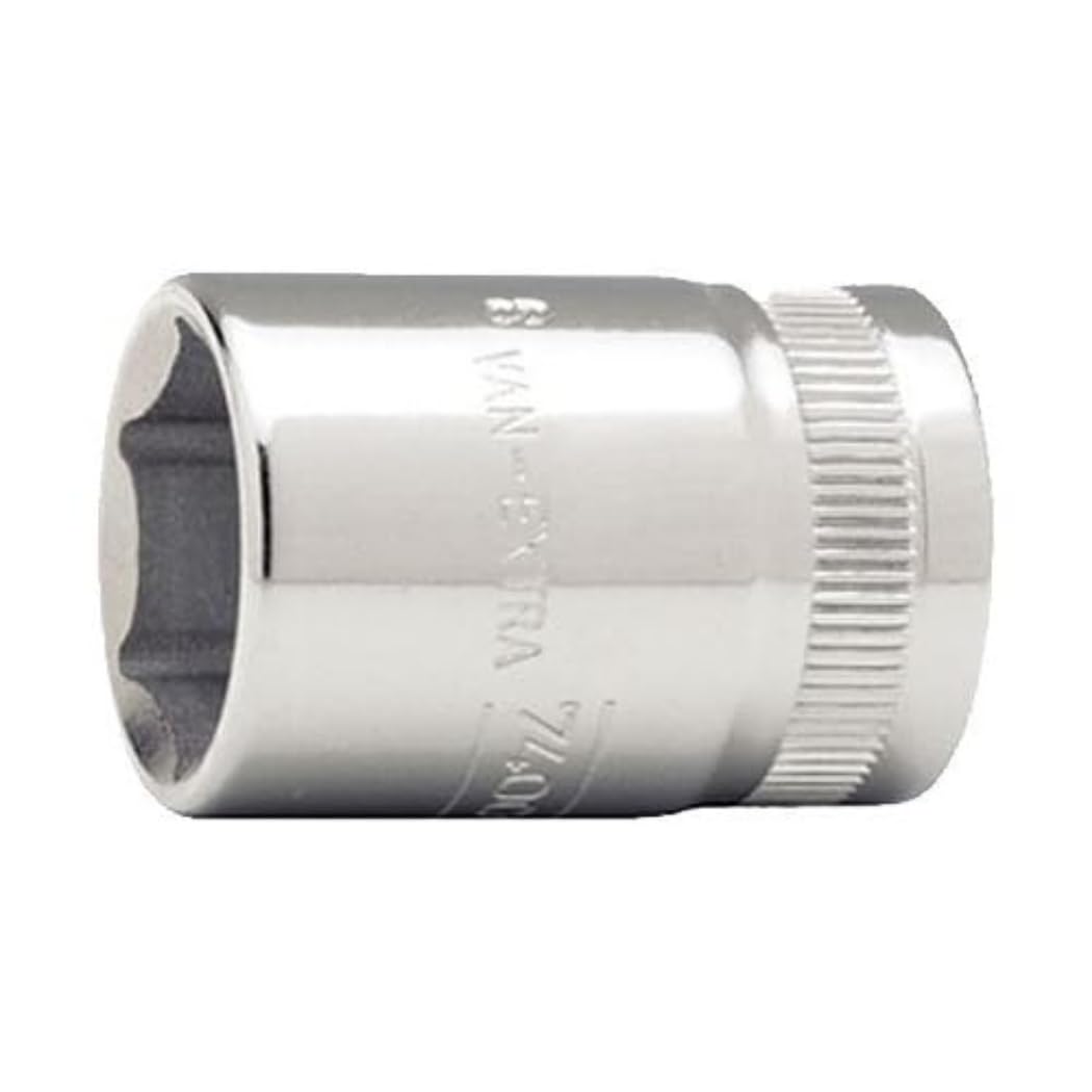 Bahco 7400SM-11 3/8-Inch Socket Hex, Silver, 11 mm