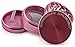 Chromium Crusher 2.2 Inch 4 Piece Tobacco Spice Herb Grinder - Pink