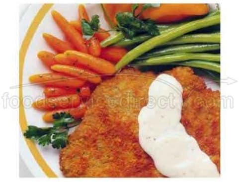 2-1 Country Fried Beef Steak - Beef Patty Fritter, 20 Pieces of 8 Ounce, 10 Pound -- 1 each.