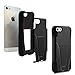 MINITURTLE Case Compatible w/ Apple iPhone SE Stand Case, iPhone 5s Shell [STRIKE IMPACT] Bumper Shell Case Dual Action Silicone Kickstand Hard Shell Retro Controller