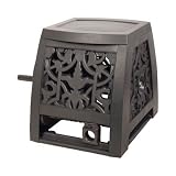 The Ames Companies, Inc 2391375NL NeverLeak Auto-Track Poly Wrought Iron Designer Series Hose Cabinet with 225-Feet Hose Capacity