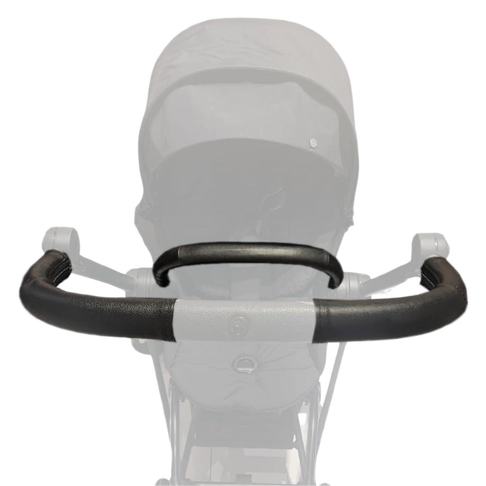 PROTEC TIF | Pack of Leatherette Covers Compatible with CYBEX MIOS Handlebar and Handle