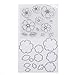 Welcome to Joyful Home Flower Metal Cutting Dies Stamp Stencils DIY Scrapbooking Photo Album Decor Cards (Clear Stamp+Dies Cutting)