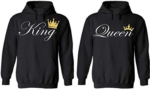 Couple Hoodies Set, Gift for him and her Matching Newlywed Anniversary Wedding Couples Hoodie Hoodie