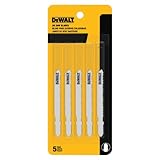 DEWALT DW3776-5 3-Inch 24 TPI Thin Metal Cut Cobalt Steel T-Shank Jig Saw Blade (5-Pack)