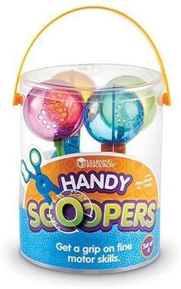 Handy Scoopers Set Of 4 By Learning Resources
