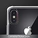 Nicexxxx Anti-Scratch 9H Tempered Glass Back and Soft TPU Bumper Drop Protection, Wireless Charging Compatible with iPhone X/iPhone Xs