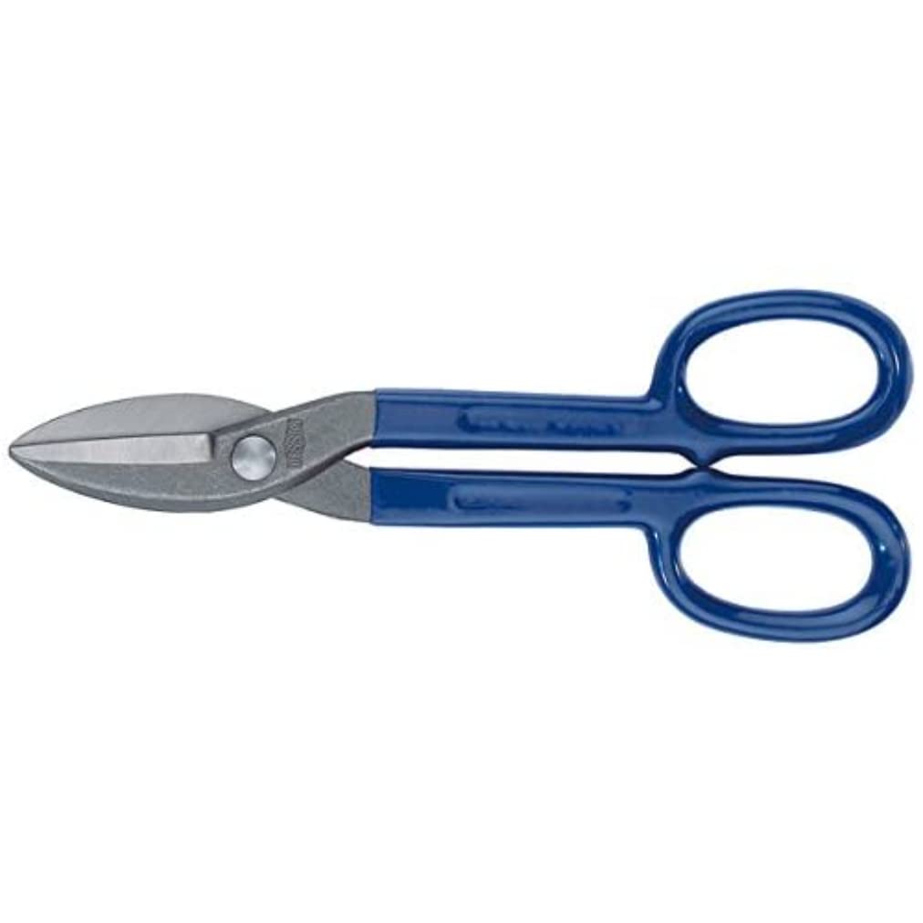 Bessey D146-350 Left Cutting American Pattern Snips, Blue/Grey