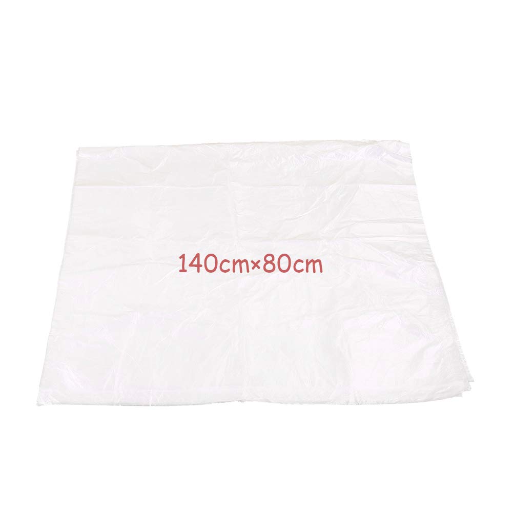 EVGATSAUTO Disposable Plastic Seat Chair Covers,100pcs Car Seat Covers Plastic compatible with Vehicle Protectors Mechanic Valet Roll