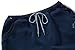 Greatrees Men's Big & Tall Casual Fit Cotton Elastic Gym Shorts
