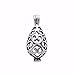 10Pcs White Gold Plated Pearl Bead Cage Locket Pendants, No Color, Size No Size