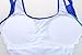 ReliBeauty Women's Lined U-Neck One Piece Bathing Suit Swimsuits (Small, Blue)