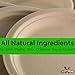 Avant Grub Pro-Grade Biodegradable 10 Inch Plates. Bulk 200 Pk Great for Lunch, Dinner Parties and Potlucks. Disposable Compostable Wheatstraw Paper Alternative. Sturdy, Soakproof and Microwave Safe.