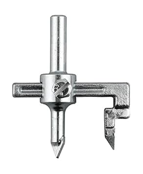kwb Kreisschneider mit Hartmetallschneiden 178100 (stufenlos einstellbar von 20 - 90 mm, für Fliesen, Ziegel oder Kunststoff)