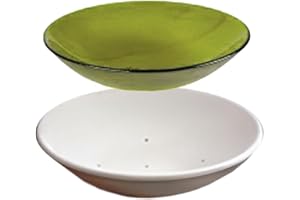 RAINBOW ART GLASS 6" Round Bowl Slumping Glass Fusing Kiln Mold