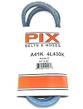 1/2" X 43" Blue Kevlar Belt, Use To Replace MTD 754-0109, 954-0109, 754-0253, 954-0253, Simplicity 1676460SM, 174911SM, Murray 37X110, 37X110MA