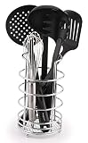 Estilo Utensil Holder Chrome Finish
