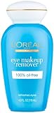 L'Oreal Paris Eye Makeup Remover, 100% Oil-Free