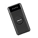 Wireless Charger Power Bank, MOMAX 10000mAh Portable power bank Charger QI Wireless Charging Pad for For iPhone,Samsung and More with 2 USB Outputs 5V 2.1A fast Output (Black)