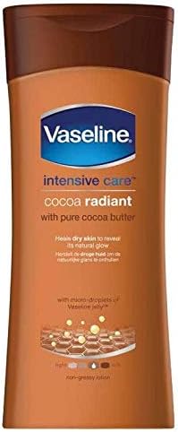 Vaseline Intensive Care Set, 4 x 200ml Non Greasy Body Lotion Bundle. Cocoa Radiant, Essential Healing - Image 3