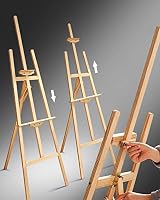 BRIEFNESS Wooden Easel Stand 150cm 59in Adjustable Tripod Canvas Holder view 7