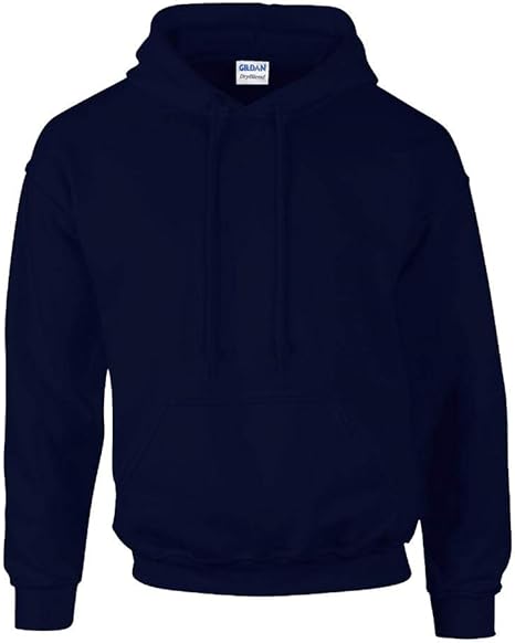 gildan hoodie navy blue
