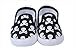 Bigood Baby Toddler Crib Skull Anti-Slip Shoes First Walking Sneakers